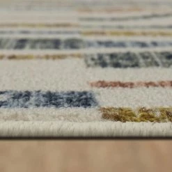 Best Pirce 👍 Mohawk Home Riverbend Geometric Stripe Area Rug Multi 🌟 -Mohawk Home shop unnamed file 2079