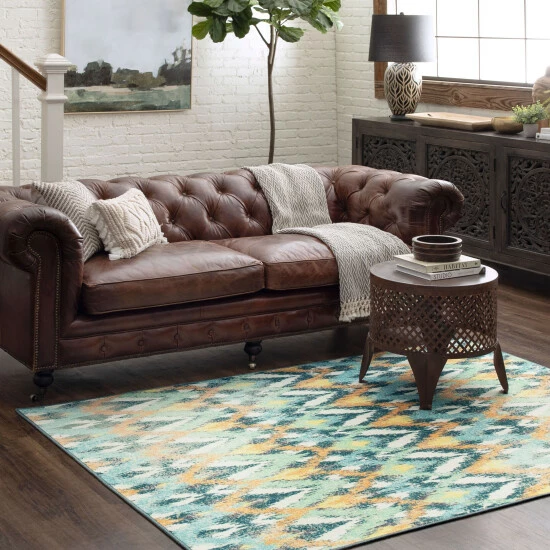 Promo ๐ Mohawk Home Karmela Southwestern Geometric Area Rug ๐ 2 Promo ๐ Mohawk Home Karmela Southwestern Geometric Area Rug ๐ - Image 2