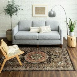 Cheapest 🎁 Mohawk Home Darek Medallion Area Rug Brown 😉
