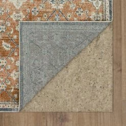 Cheapest 👏 Mohawk Home Delphi Oriental Ornamental Machine Washable Area Rug Dark Orange ✨ -Mohawk Home shop unnamed file 2206