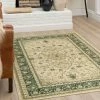 Brand new 😉 Mohawk Home Ambleside Beige Traditional Floral Medallion Area Rug 😀