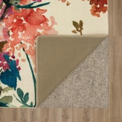 Budget ⌛ Mohawk Home Watercolor Garden Multi Area Rug 👍 -Mohawk Home shop unnamed file 2243