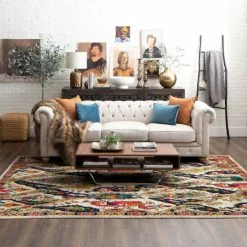 Outlet 🥰 Mohawk Home Augustine Black Area Rug 🧨