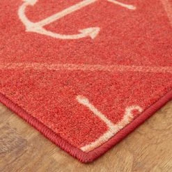 Discount 👏 Mohawk Home Nautical Anchors Area Rug Red ❤️ -Mohawk Home shop unnamed file 2295