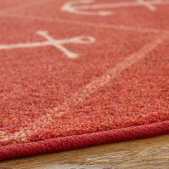 Discount 👏 Mohawk Home Nautical Anchors Area Rug Red ❤️ -Mohawk Home shop unnamed file 2296