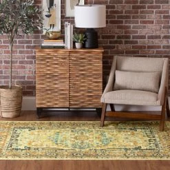 Best deal 🎁 Mohawk Home Sophea Persian Medallion Area Rug 🌟