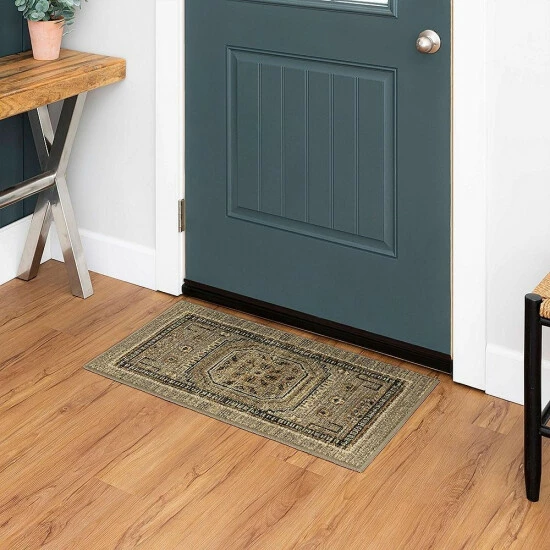 Best Pirce ✨ Mohawk Home Levana Ornamental Medallion Area Rug Grey ✨ 3 Best Pirce ✨ Mohawk Home Levana Ornamental Medallion Area Rug Grey ✨ - Image 3