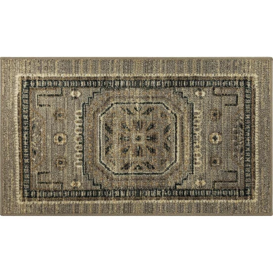 Best Pirce ✨ Mohawk Home Levana Ornamental Medallion Area Rug Grey ✨ 4 Best Pirce ✨ Mohawk Home Levana Ornamental Medallion Area Rug Grey ✨ - Image 4