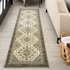Promo ✔️ Mohawk Home Atlas Ornamental Medallion Area Rug Grey ✨ -Mohawk Home shop unnamed file 2351