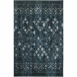 Best Pirce 🛒 Mohawk Home Eliseo Area Rug Navy ✨ -Mohawk Home shop unnamed file 2400