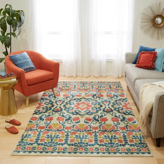 Best Sale ๐ Mohawk Home Mohawk Prismatic Tyrell Area Rug Pink/cream ๐ฏ 1 Best Sale ๐ Mohawk Home Mohawk Prismatic Tyrell Area Rug Pink/cream ๐ฏ