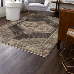 Promo 🥰 Mohawk Home Chichester Southwestern Medallion Area Rug 🎉 -Mohawk Home shop unnamed file 2474