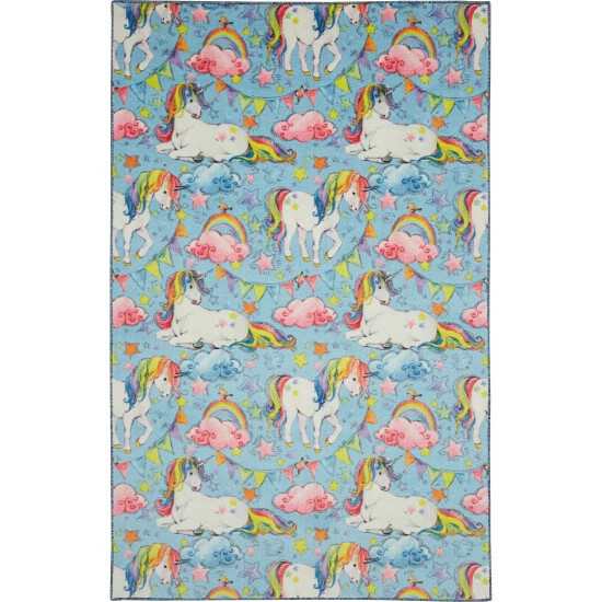 Best deal ๐ Mohawk Home Unicorn Wish Kids Area Rug Blue โญ 6 Best deal ๐ Mohawk Home Unicorn Wish Kids Area Rug Blue โญ - Image 6