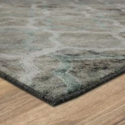 Promo 🧨 Mohawk Home Quatrefoil Fret Geometric Trellis Grey Area Rug 😀 -Mohawk Home shop unnamed file 2512