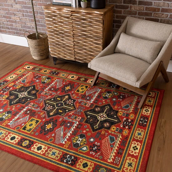 Top 10 โ๏ธ Mohawk Home Makara Southwestern Area Rug ๐ 2 Top 10 โ๏ธ Mohawk Home Makara Southwestern Area Rug ๐ - Image 2