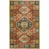 Deals ⌛ Mohawk Home Mohawk Prismatic Balra Tribal Medallion Area Rug Red/teal 🎁