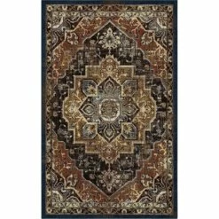 New 🌟 Mohawk Home Eanes Traditional Medallion Area Rug Brown 🌟 -Mohawk Home shop unnamed file 2619