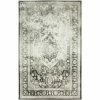 Promo ❤️ Mohawk Home Ketoa Distressed Traditional Floral Medallion Area Rug Purple 😀