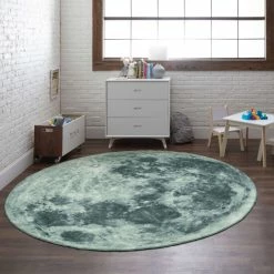 Flash Sale ✔️ Mohawk Home Grey Moon Realistic Area Rug ✨