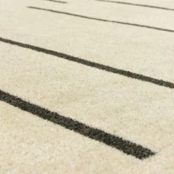 Flash Sale ⭐ Mohawk Home Kenza Cream Grey Geometric Stripe Area Rug Cream/grey 💯 -Mohawk Home shop unnamed file 2713