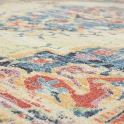 Buy 🧨 Mohawk Home Kellen Ornamental Heriz Area Rug Teal ⭐ -Mohawk Home shop unnamed file 2721