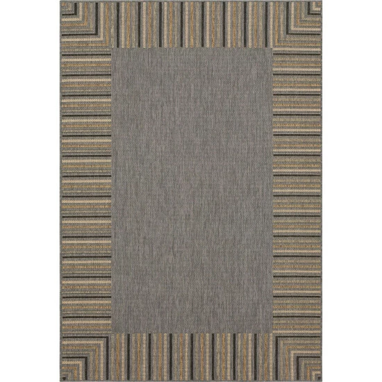Buy โค๏ธ Mohawk Home Devynn Striped Border Indoor/ Outdoor Area Rug Brown, Sisal, Taupe, Gray, Charcoal ๐ 2 Buy โค๏ธ Mohawk Home Devynn Striped Border Indoor/ Outdoor Area Rug Brown, Sisal, Taupe, Gray, Charcoal ๐ - Image 2