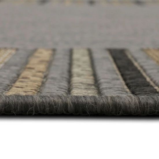 Buy โค๏ธ Mohawk Home Devynn Striped Border Indoor/ Outdoor Area Rug Brown, Sisal, Taupe, Gray, Charcoal ๐ 6 Buy โค๏ธ Mohawk Home Devynn Striped Border Indoor/ Outdoor Area Rug Brown, Sisal, Taupe, Gray, Charcoal ๐ - Image 6