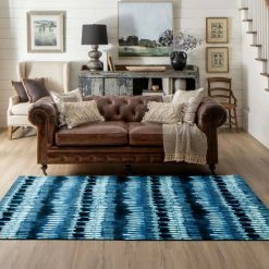 Coupon 🔥 Mohawk Home Imprint Navy Area Rug 💯
