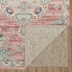 Budget ⌛ Mohawk Home Laughton Traditional Medallion Area Rug Red ❤️ -Mohawk Home shop unnamed file 2793