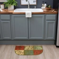 Cheap 😉 Mohawk Home Floral Tile Patchwork Accent Area Rug Blue ⌛ -Mohawk Home shop unnamed file 280