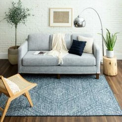 Budget ✨ Mohawk Home Dawnridge Bohemian Diamond Area Rug Blue 😉