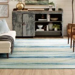 New 🧨 Mohawk Home Abbygaylle Blue Area Rug 🎁
