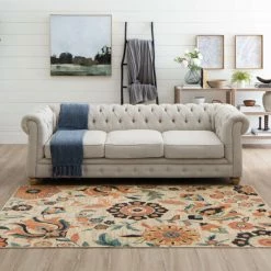 Top 10 🥰 Mohawk Home Floweret Transitional Floral Area Rug 👏