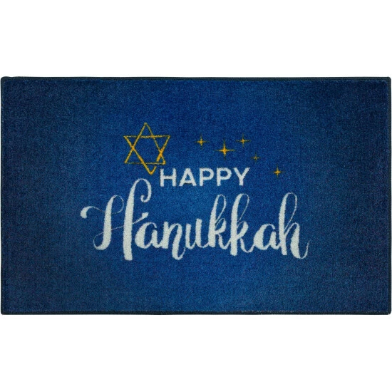 Budget ๐ฅฐ Mohawk Home Happy Hanukkah Multi Area Rug Blue/yellow ๐ 1 Budget ๐ฅฐ Mohawk Home Happy Hanukkah Multi Area Rug Blue/yellow ๐