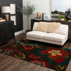 Brand new 😉 Mohawk Home Strata Ayanna Kaleidoscope Area Rug (7'6 X 10') Blue/red ❤️