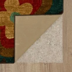 Brand new 😉 Mohawk Home Strata Ayanna Kaleidoscope Area Rug (7'6 X 10') Blue/red ❤️ -Mohawk Home shop unnamed file 2958