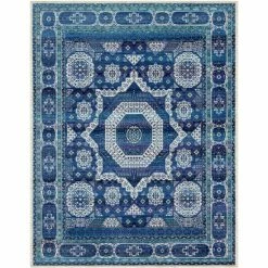 Buy ⭐ Mohawk Home Haydn Blue Area Rug 🔔 -Mohawk Home shop unnamed file 3014