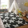 Best Sale 😍 Mohawk Home To The Moon Kids Area Rug Black/white/yellow 😀