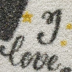 Best Sale 😍 Mohawk Home To The Moon Kids Area Rug Black/white/yellow 😀 -Mohawk Home shop unnamed file 3032