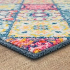Buy 💯 Mohawk Home Moroccan Tile Holiday Accent Area Rug Blue ✔️ -Mohawk Home shop unnamed file 3060