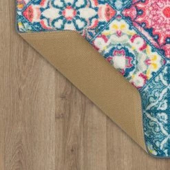 Buy 💯 Mohawk Home Moroccan Tile Holiday Accent Area Rug Blue ✔️ -Mohawk Home shop unnamed file 3061