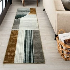 Best reviews of 🌟 Mohawk Home Racine Geometric Color Block Area Rug Blue 🎉 -Mohawk Home shop unnamed file 3068