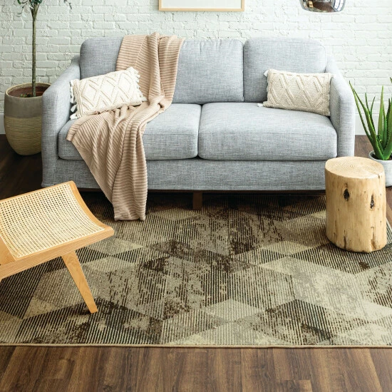 Brand new ๐ฅฐ Mohawk Home Sandhurst Abstract Diamond Area Rug Grey ๐ 1 Brand new ๐ฅฐ Mohawk Home Sandhurst Abstract Diamond Area Rug Grey ๐