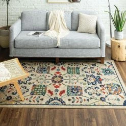 Cheapest 😍 Mohawk Home Parker Ornamental Area Rug Multi 🔔