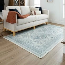 Top 10 🌟 Mohawk Home Diamond Tribal Medallion Area Rug Blue 🌟 -Mohawk Home shop unnamed file 3113