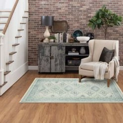 Top 10 🌟 Mohawk Home Diamond Tribal Medallion Area Rug Blue 🌟 -Mohawk Home shop unnamed file 3115