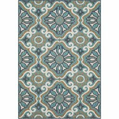 Cheap 🌟 Mohawk Home Indoor/Outdoor Nemi Boho Medallion Patio Area Rug Teal 🔥 -Mohawk Home shop unnamed file 3122