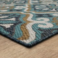 Cheap 🌟 Mohawk Home Indoor/Outdoor Nemi Boho Medallion Patio Area Rug Teal 🔥 -Mohawk Home shop unnamed file 3124