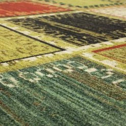 Promo 😍 Mohawk Home Dara Patchwork Checkered Area Rug 🎁 -Mohawk Home shop unnamed file 3140