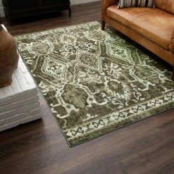 Best reviews of 🎁 Mohawk Home Rogelio Ornamental Medallion Area Rug Blue/orange 🎉 -Mohawk Home shop unnamed file 3177